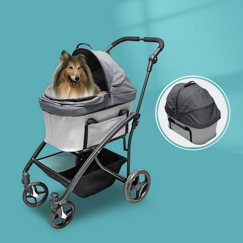 New Design Detachable Large Dog Pet Stroller