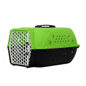 HP-C01S High End Travel Cat Dog Pet Plastic Case Folding Portable Pet Travel Carrier Cat Plastic Crate