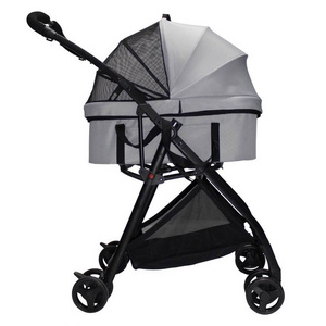 wholesale Foldable Pet Stroller dog stroller supplier detachable pet stroller