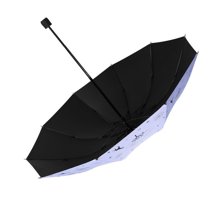 Factory Supplier Manual Foldng Creative Mushroom Umbrella for Children 8 Bone Dual Use Sun and Rain Women Umbrella