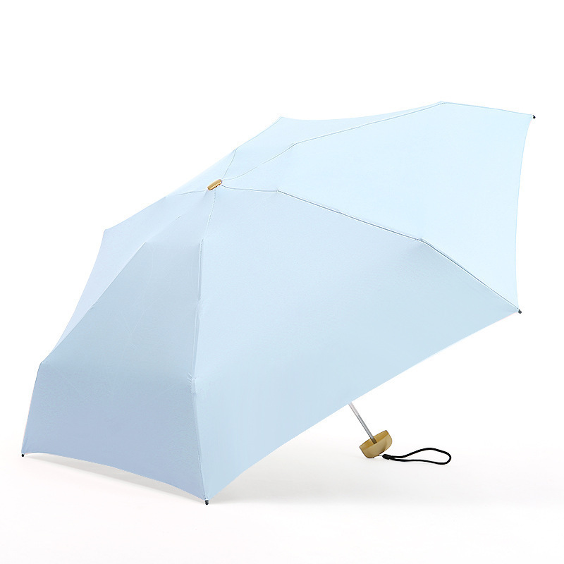 Hot Selling Portable and Compact Perfect for Rain and Sun UV Protection Ultra Light Pocket Mini Umbrella with Logo Customization