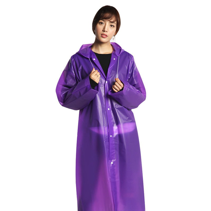 Sports Rain Coats EVA Reusable Rain Coat Jacket with Hood raincoat Disposable Eva Motorcycle Rain Coat Poncho Raincoat