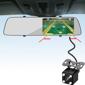 4.5-inch DUAL MIRROR dash cam vehicle mounted dvr1080p HD vehicle mounted DVR Camera