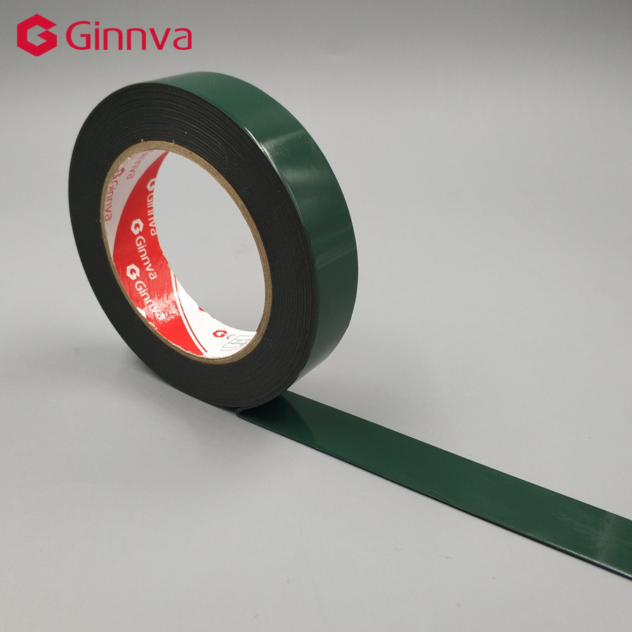 EVA FOAM TAPE 9610WG Green Release Film White Eva Double Side Foam Tape