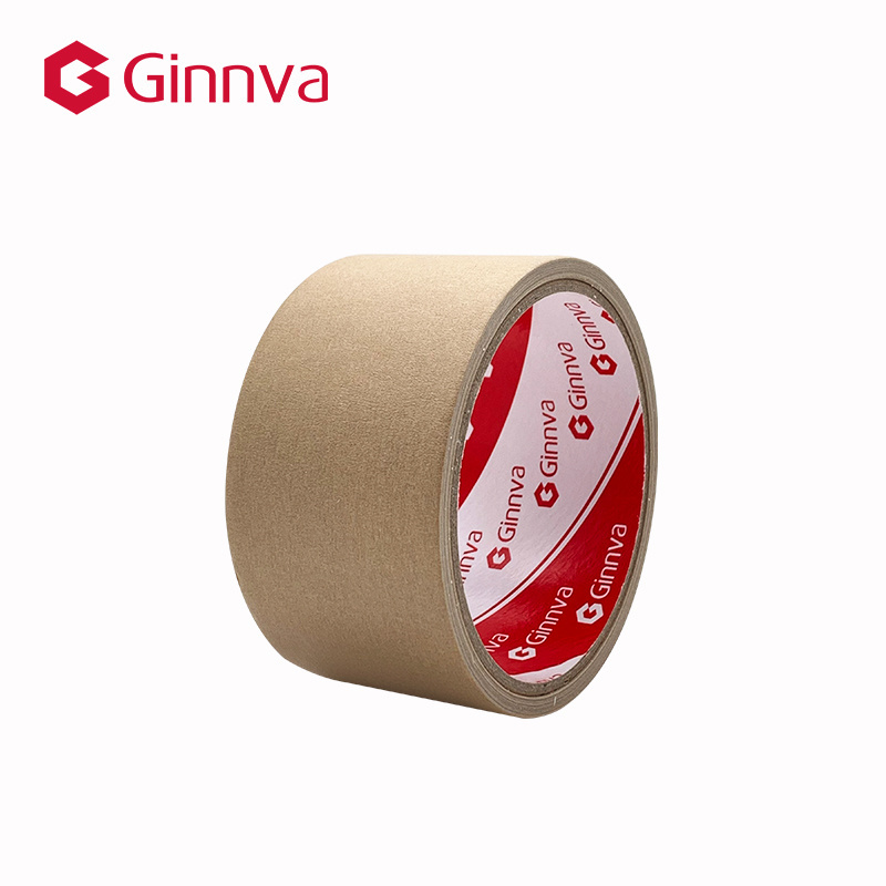 GINNVA custom printed adhesive paper brown masking tape