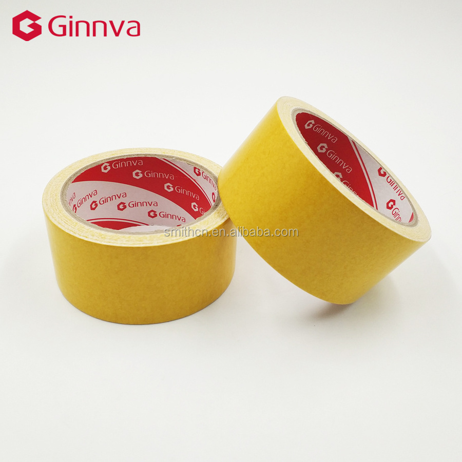 Double sided magnetic self adhesive carpet edge cloth tape with rubber based