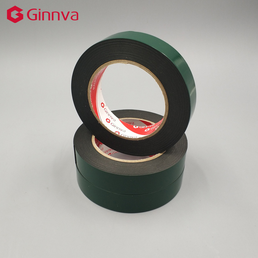 EVA FOAM TAPE 9610WG Green Release Film White Eva Double Side Foam Tape