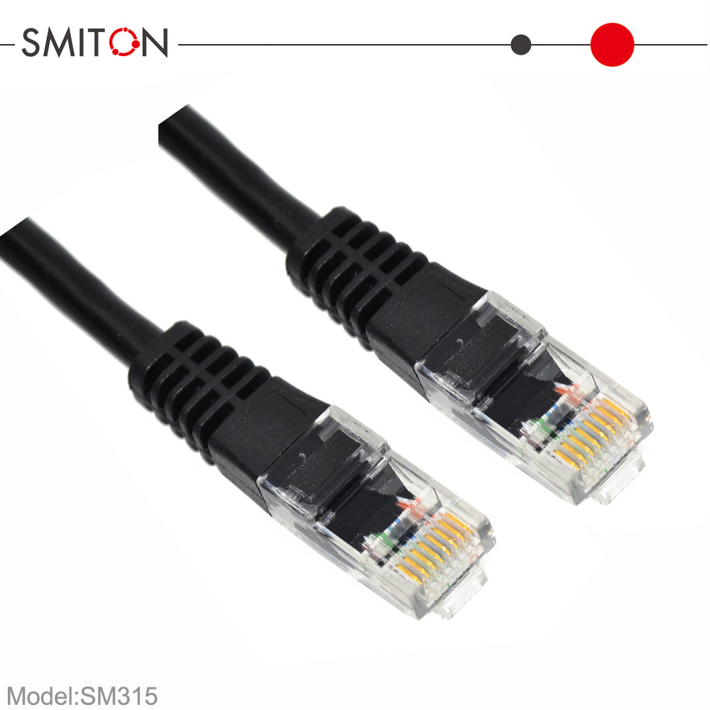 1 Meter UTP Cat5e Patch Cable Ethernet Cable for Computer