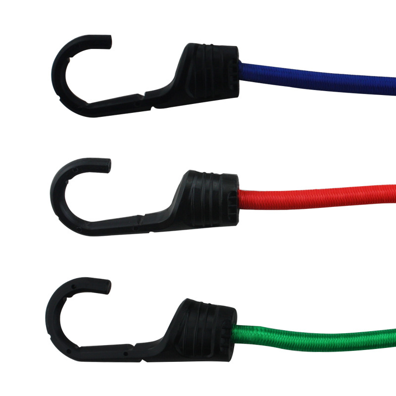 Bungee Cords with No-Scratch Coated Steel Hooks Outdoor, Multi-Purpose Bungee Cords