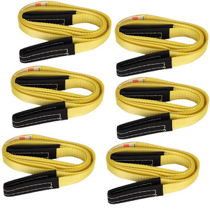 Xstrap Polyester Lifting 1Ton Double Eye Flat One Way Webbing Sling Belt