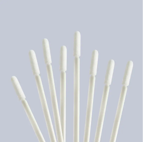 Esd Antistatic Handle Mini Head Tip Disposable Lint Free Industrial Cleaning Cleanroom Foam Pointed Swab Stick