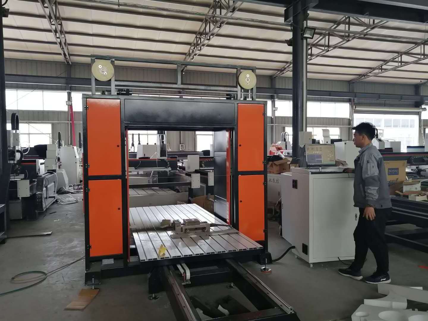 eva pu foam glass wool foamed ceramic cement insulation material cut cnc wire cutting machine