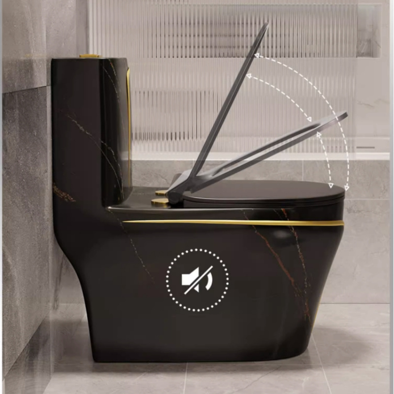 SIMILAR Bathroom Black Gold Wall Hung Basin Toilet Bowl Toilets for Bathroom