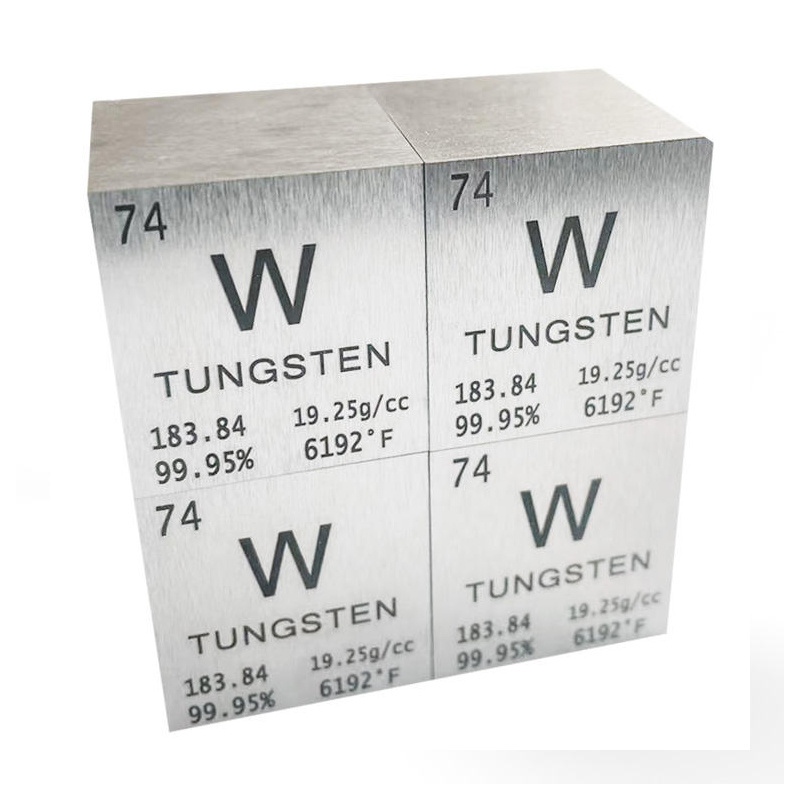 SML GroupElement Cube Nickel Tungsten Molybdenum Niobium Zirconiper Customization in any metal and sizeum Titanium Tantalum  Cop