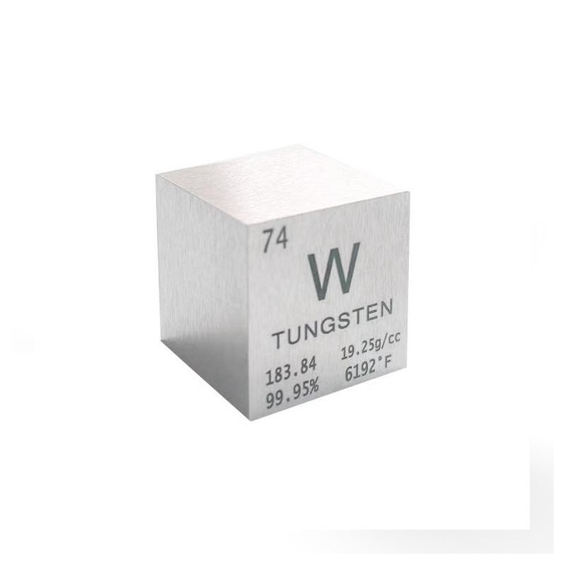 SML GroupElement Cube Nickel Tungsten Molybdenum Niobium Zirconiper Customization in any metal and sizeum Titanium Tantalum  Cop