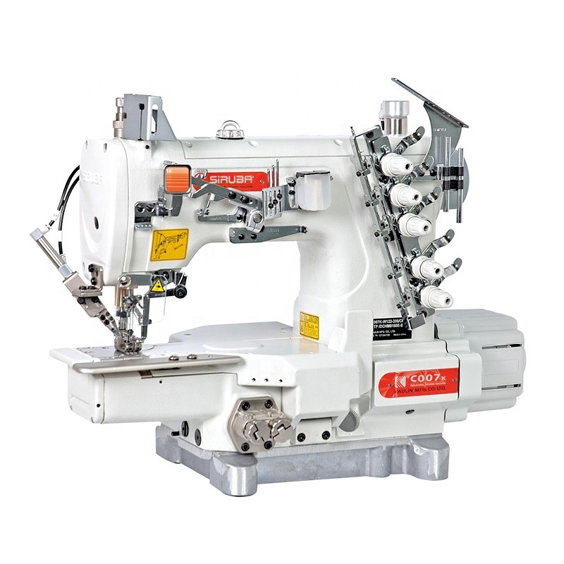 Siruba C007K cylinder arm coverstitch industrial interlock sewing machine