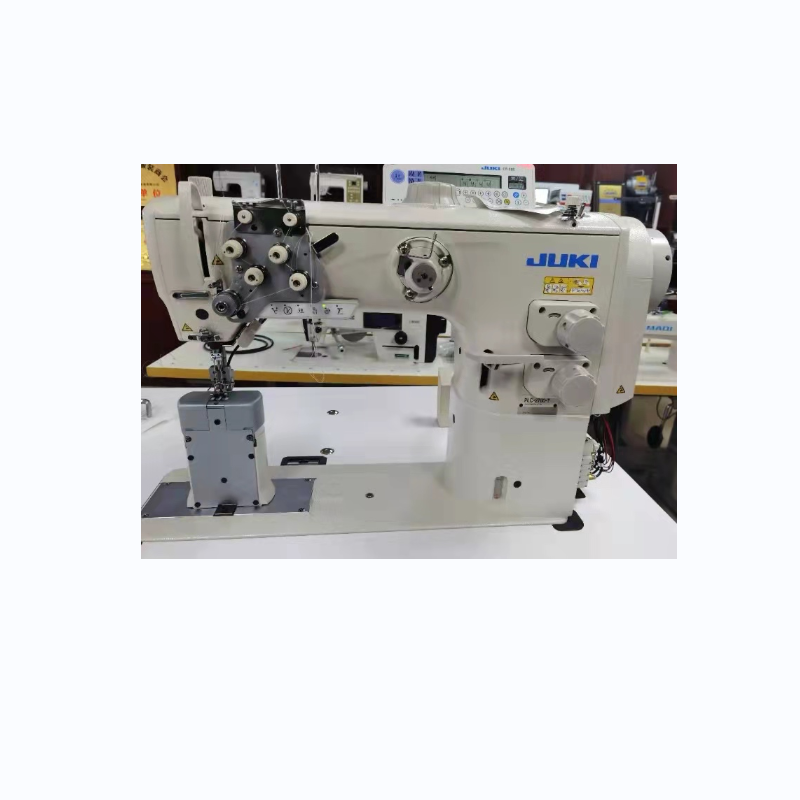 Secondhand jukis 2760-7  two needle walking foot  lockstitch heavy duty leather  sewing machine