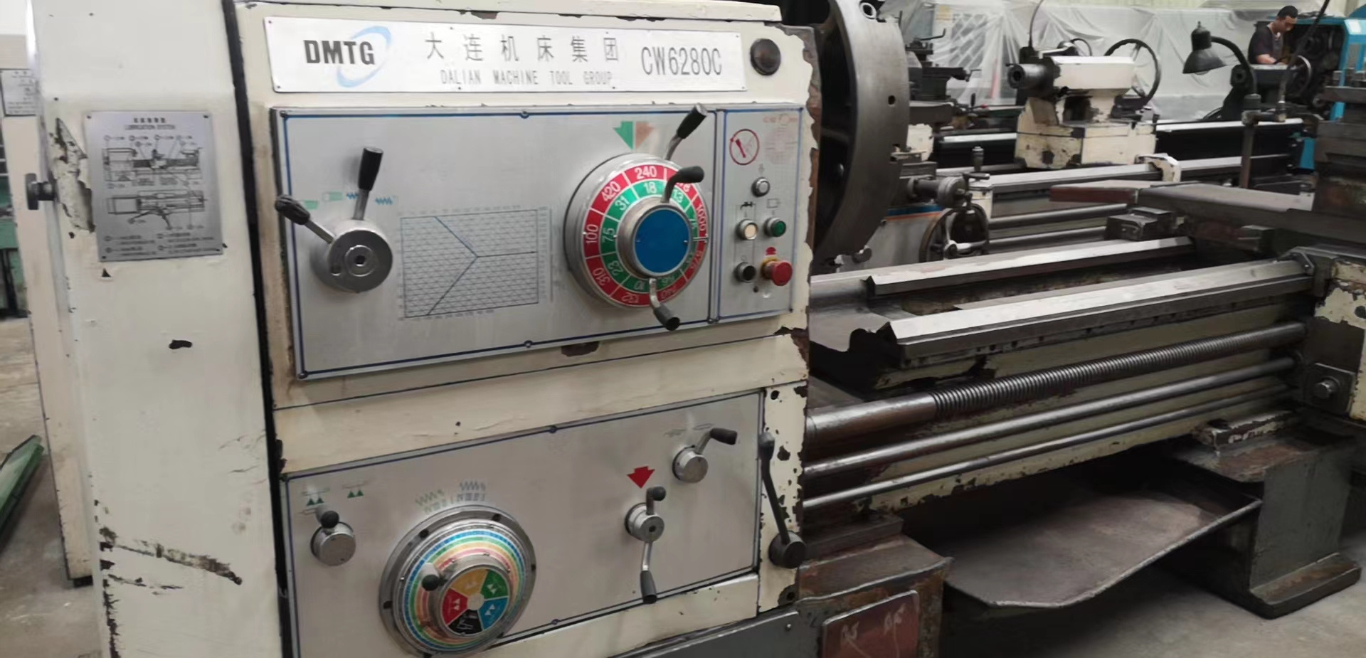 Cheap price used 6280*3000MM Lathe Machine Manual Metal Lathe Machine  for sale