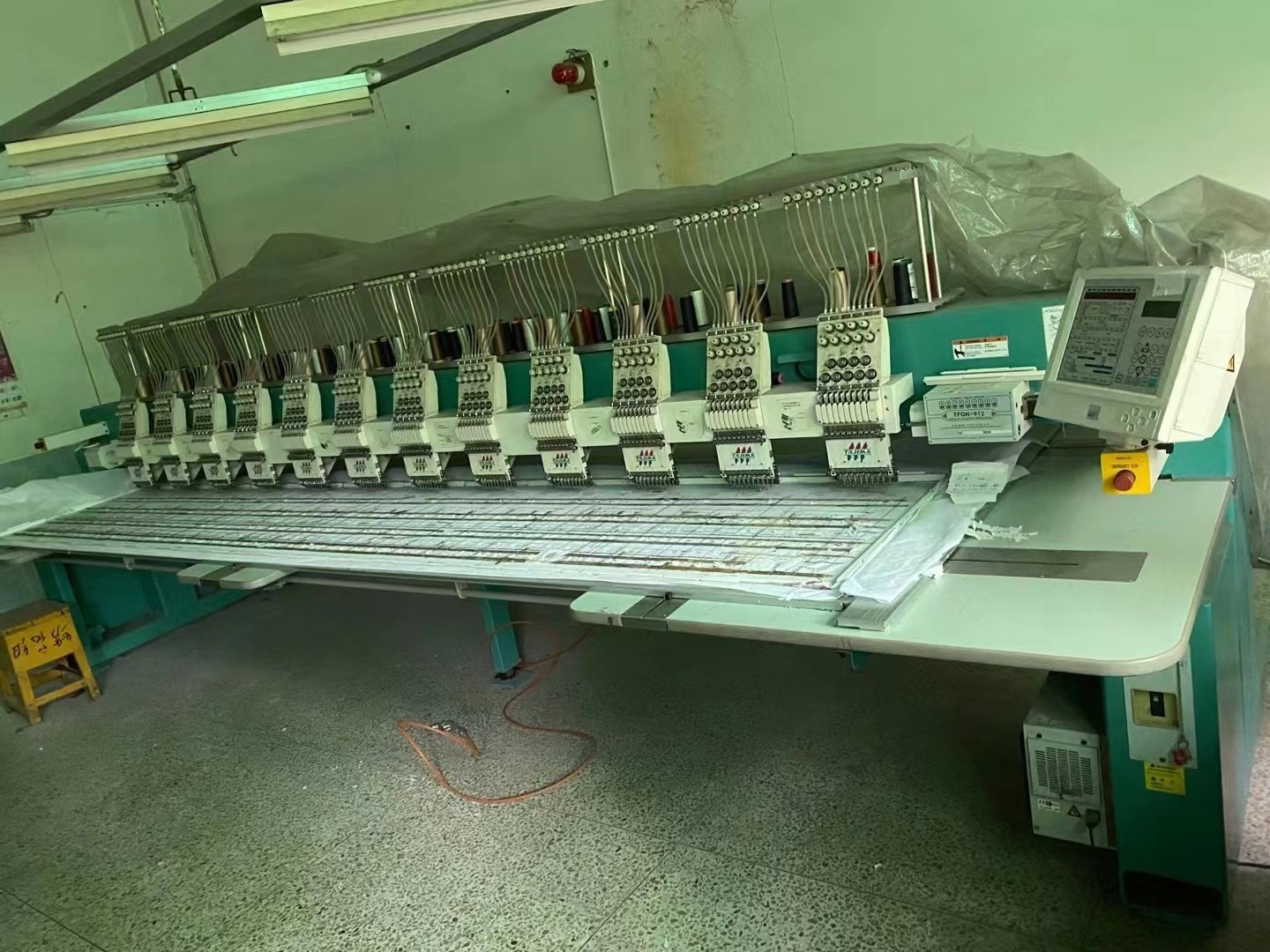 Deposit for 2022 Hot sale Tajima type single/double head HO1502H Ca p Embroidery Machine price in stock for sale