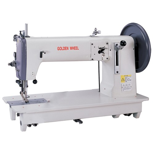 Second Hand Golden Wheel 243 Single Needle Industrial Straight Sewing Machine Heavy Duty Bag Sewing Sofa Thick Material