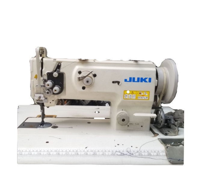 Used Single Needle Lockstitch Heavy Duty Walking Foot Jukis DNU-1541 Sewing Machine for Leather