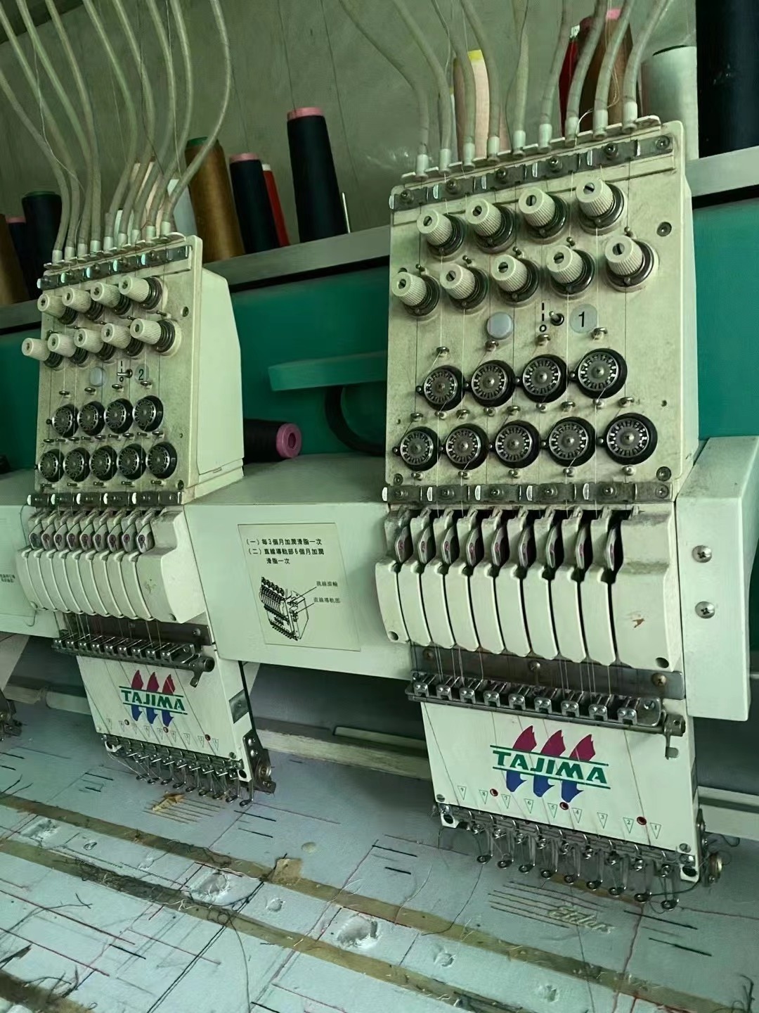 Deposit for 2022 Hot sale Tajima type single/double head HO1502H Ca p Embroidery Machine price in stock for sale