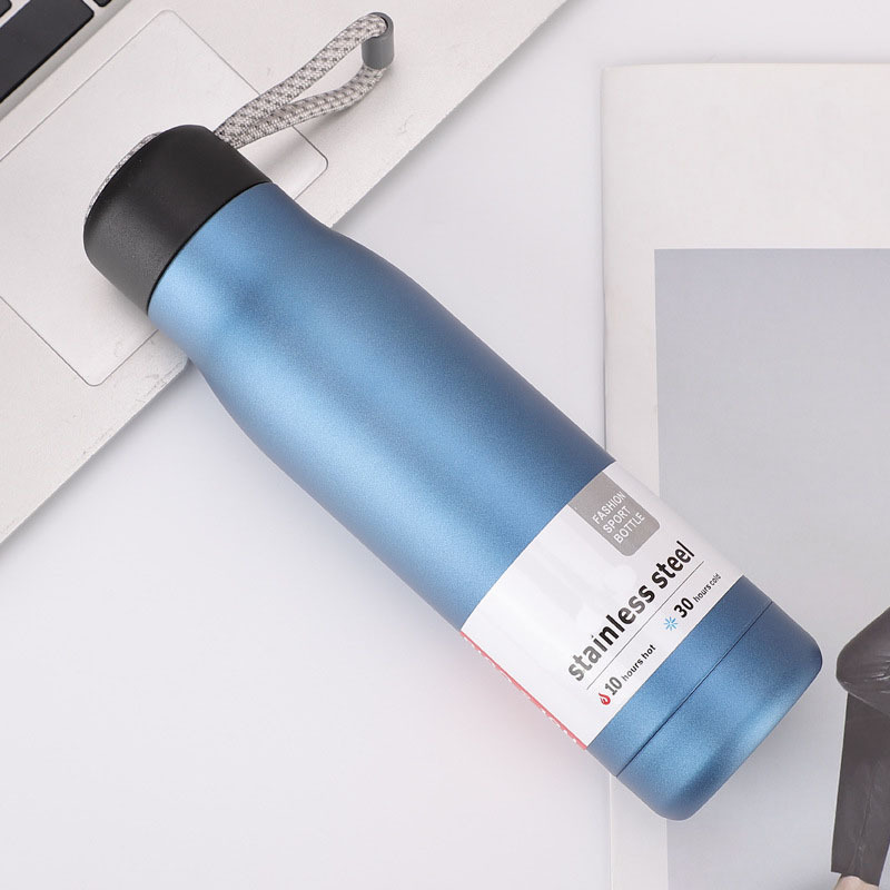 Custom thermal school water bottle insulated sport gym vacuum metal bottle double wall stainless steel drinking water bottle