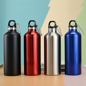 Wholesale Narrow Mouth 1 litre Customized Printing durable bike bicycle sport stainless steel hot water bottle