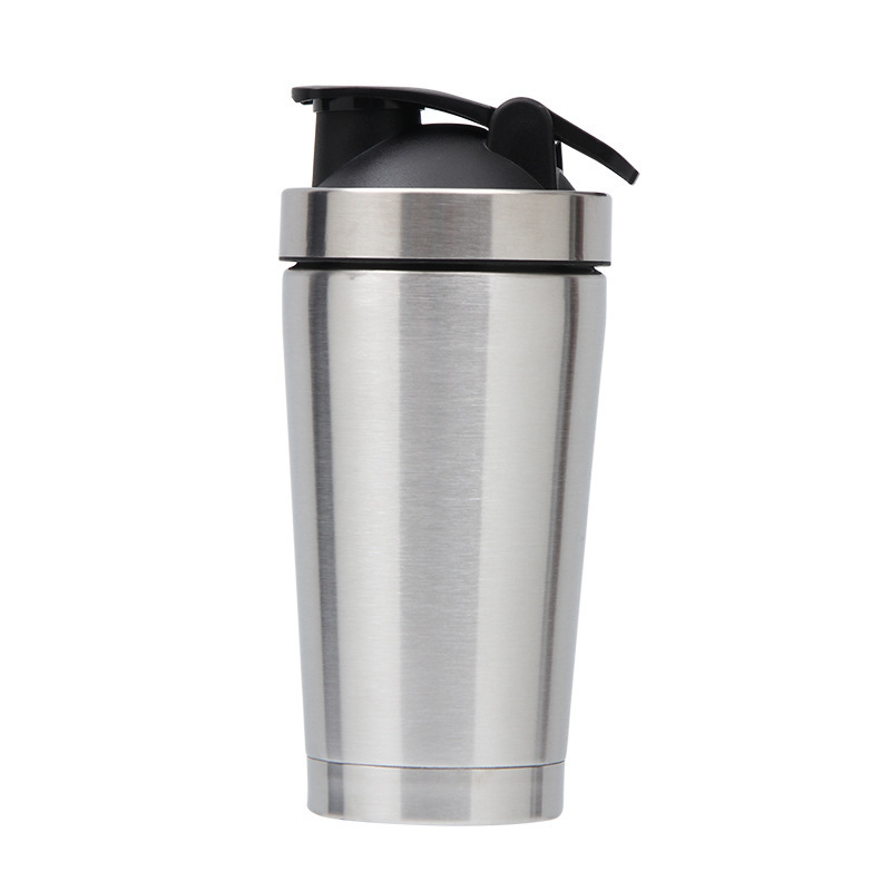 Hot Sale Stainless Steel Workout 500ml Vacuum Insulated Protein Shaker Bottle for Gym Shaker with Custom Logo