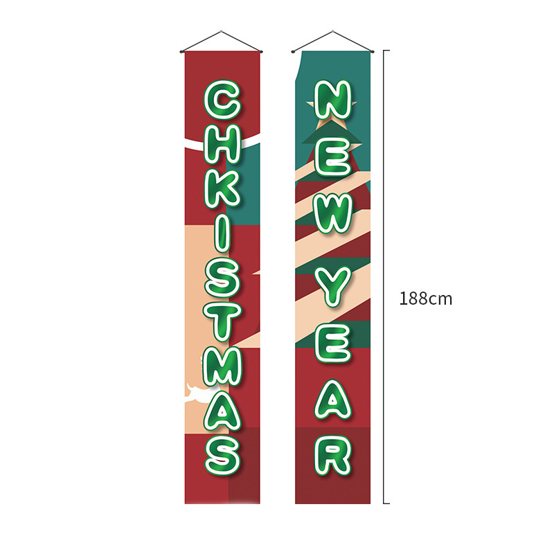 2022 Christmas Tree Pendant Decoration Supplies Wholesale Christmas Decor Set Bell Christmas Banner