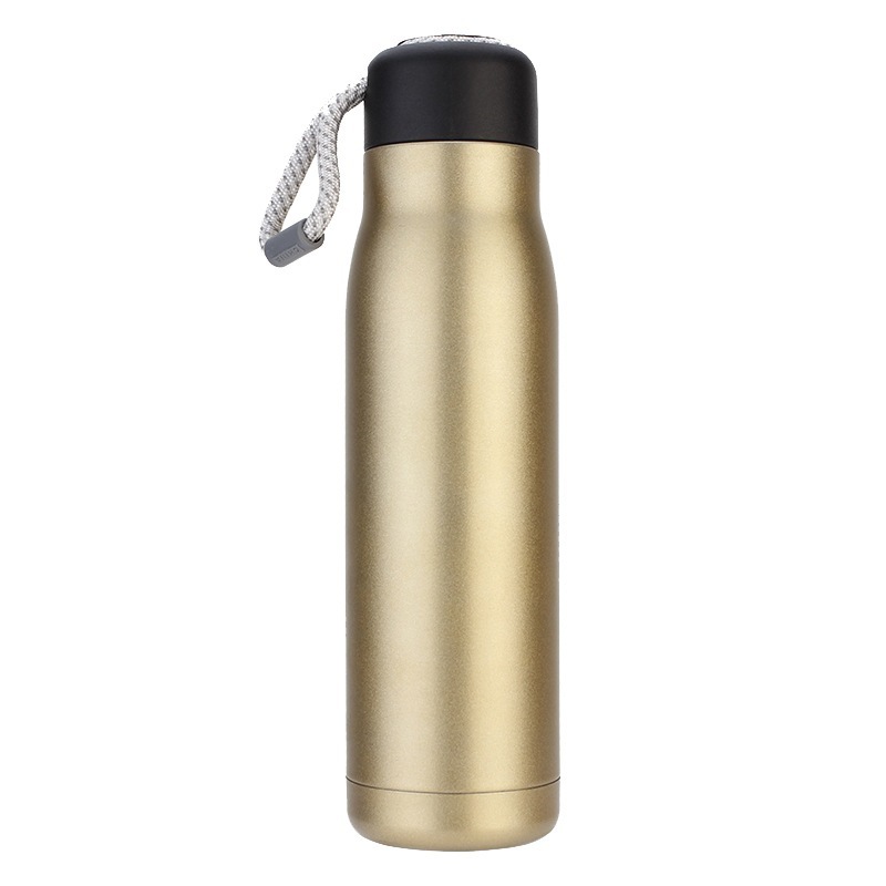 Custom thermal school water bottle insulated sport gym vacuum metal bottle double wall stainless steel drinking water bottle