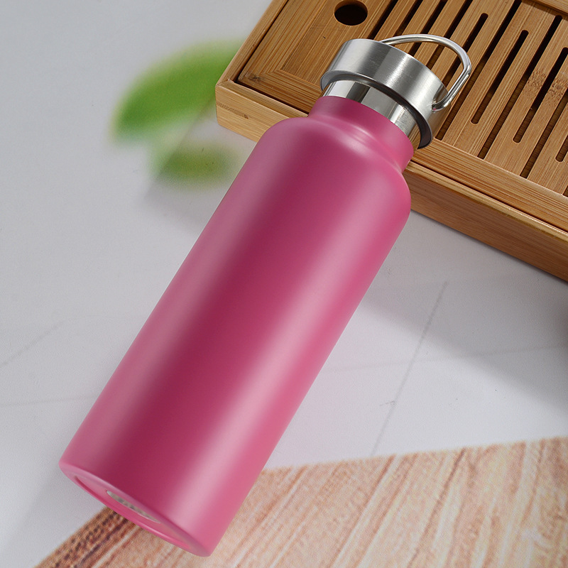 Portable Custom Double Wall  Thermo Vacuum Flask Outdoor Sport Stainless Steel Water Bottle