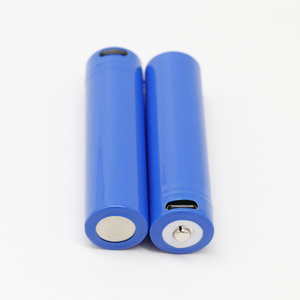 Flashlight Battery USB Type-c Rechargeable Battery 3.7v 18650 Rechargeable Lithium ion batteries