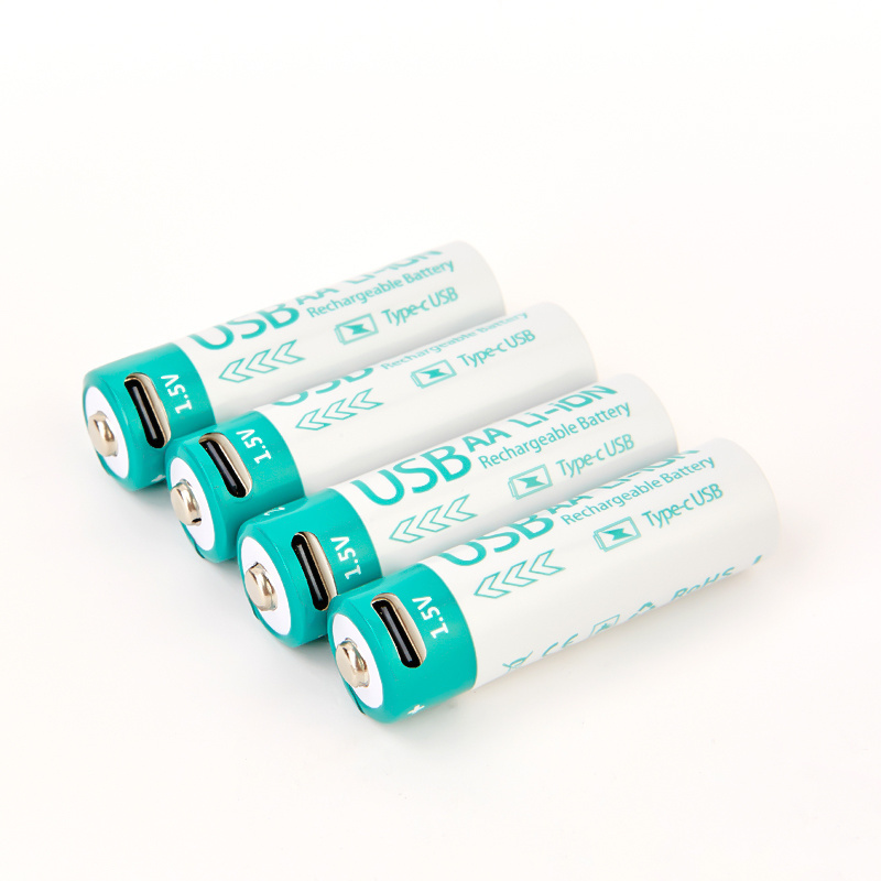 Factory Direct China 1.5v Lithium Battery Double A Li-ion Battery Usb Rechargeable Battery