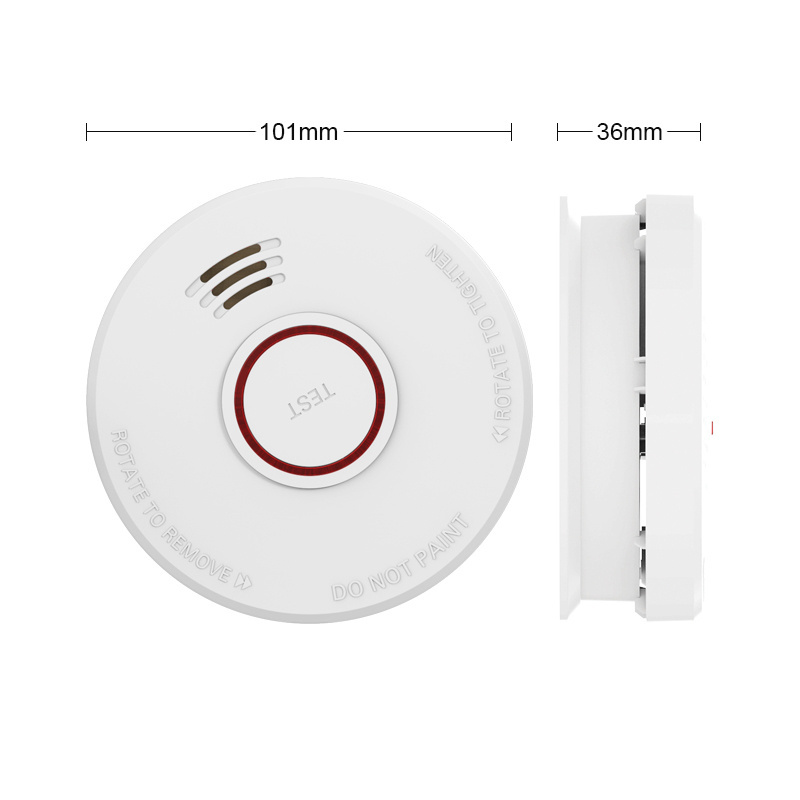 2023 China Wireless Cigarette Smoke Detector China Smart Smoker Detector 1year Smart Fire Detector