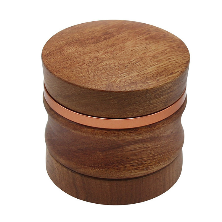 New novelty unique wooden herb grinder wood herb grinder portable herb grinder