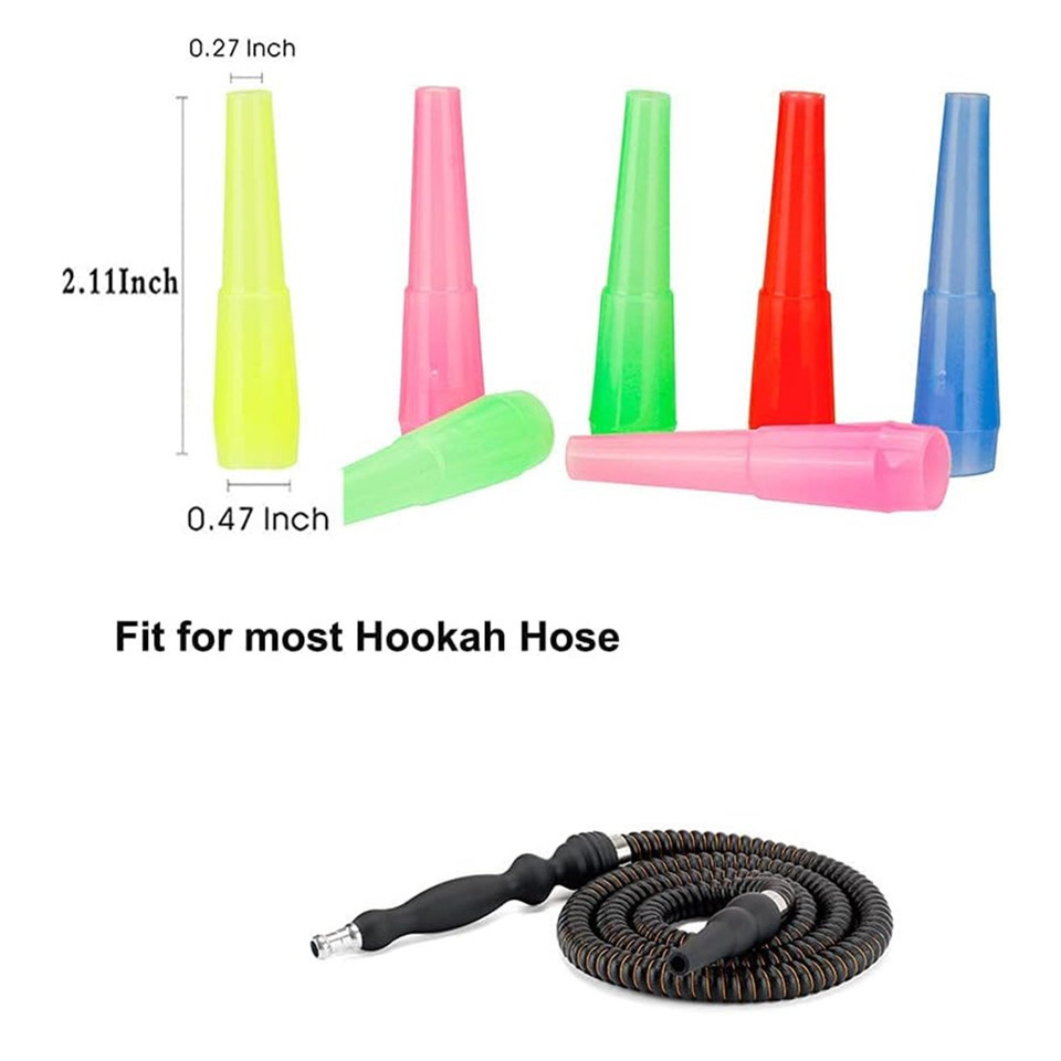 Square Hookah Led Acrylic Base Cachimba De Plastico Acrylic Hookah with Shisha Bowl 100pcs Disposable Hookah Tips