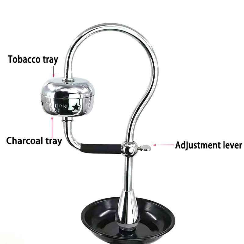 hookah flip Inverted stainless steel hookah bowl Saving Coal Clean Burning shisha Bowl Hookah Accessories Chicha Pot