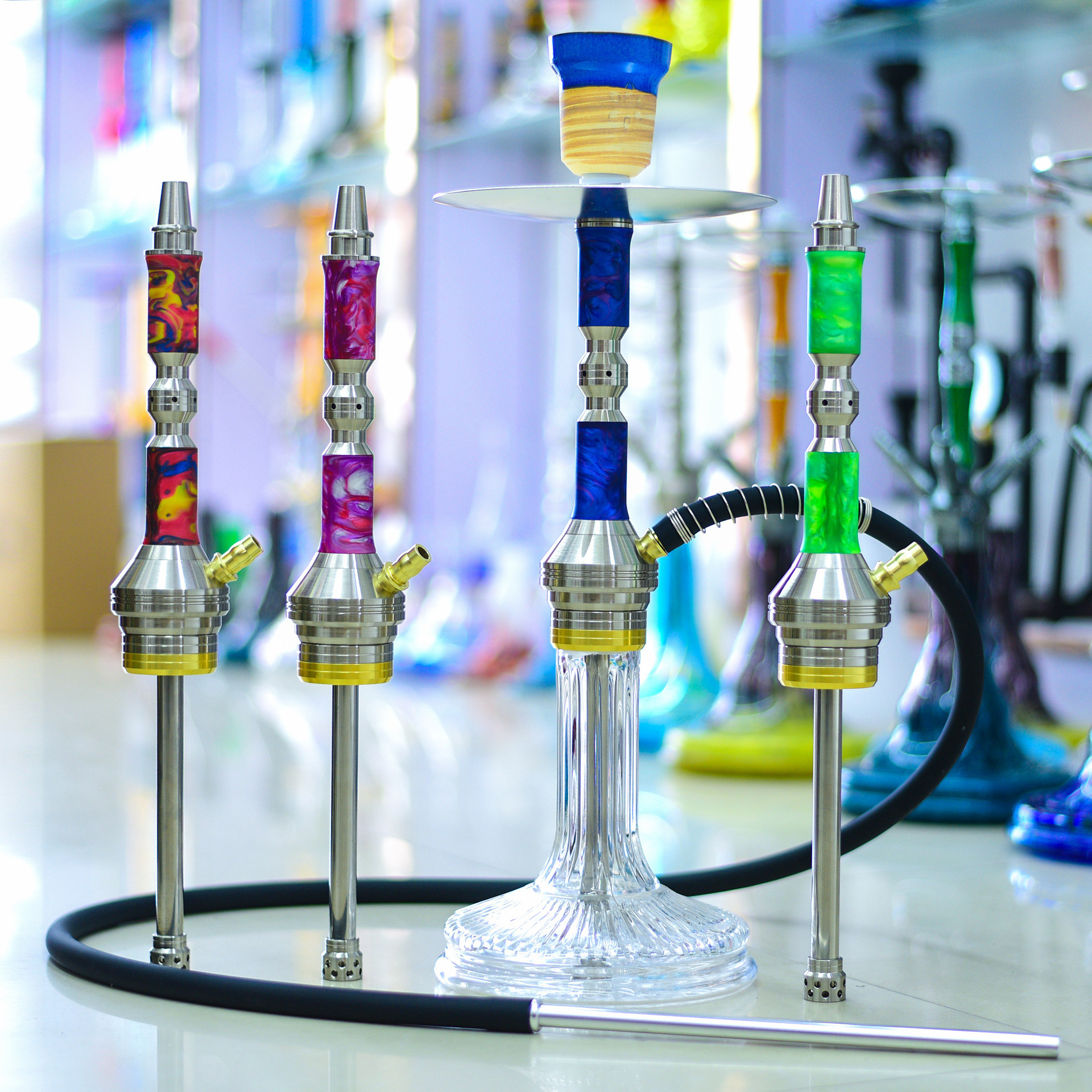 Hot Selling Metal Hookahs 21