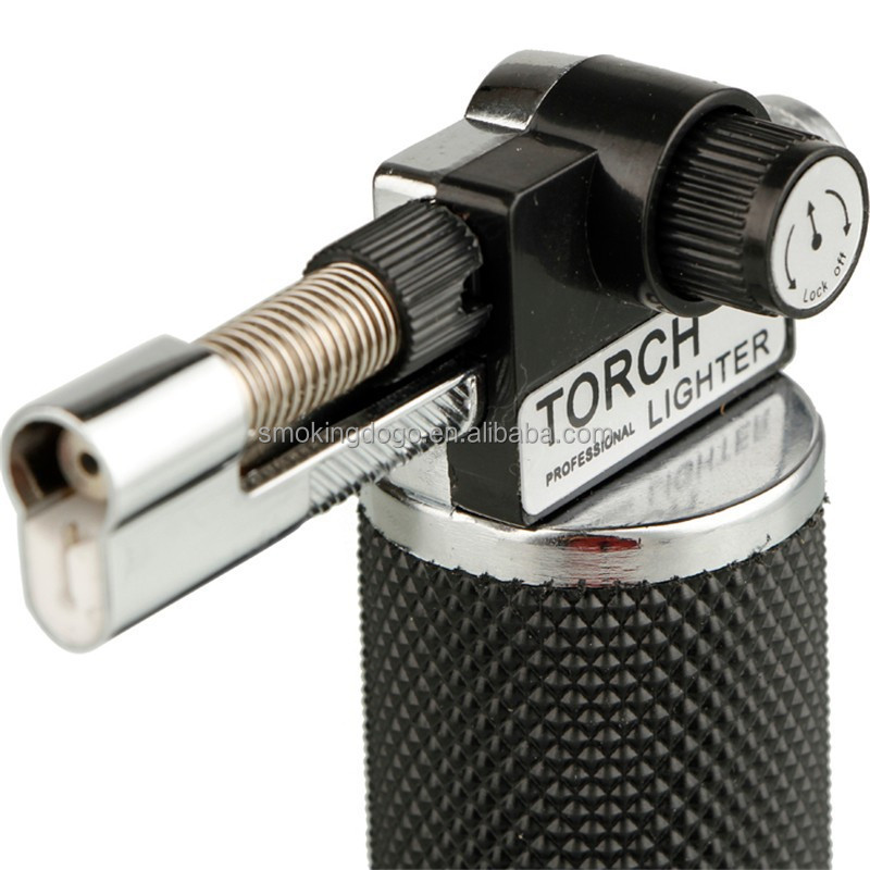 wholesale torch lighter height 13.5cm jet lighters gun barrel diameter 1.1cm flame gun