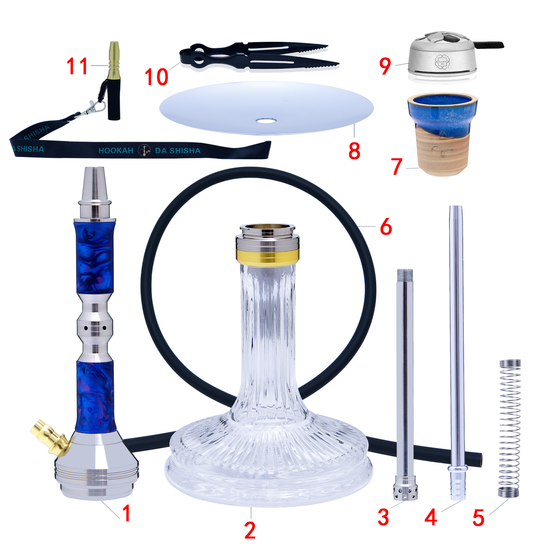 Hot Selling Metal Hookahs 21