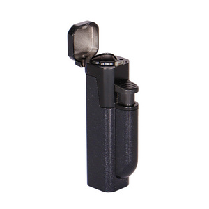 New design custom windproof powerful triple flames refill portable metal cigarette smoking kitchen wholesale torch lighters