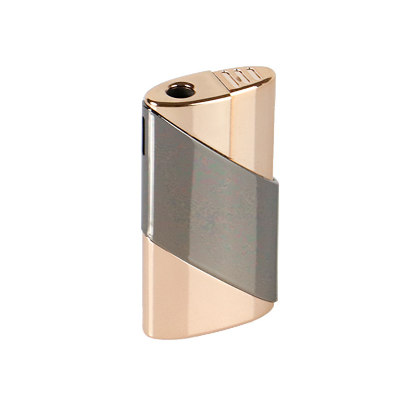 Best Selling Custom Logos Butane Windproof Fashionable Metal Cigar Lighters