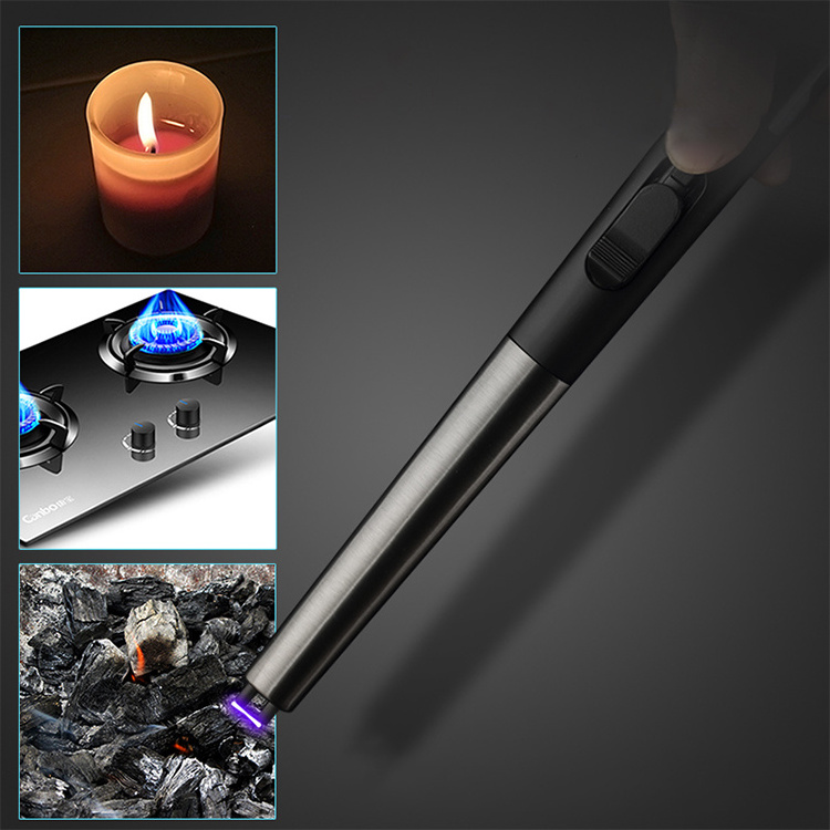 New item fashionable customized rechargeable windproof electric ARC cigarette USB lighter