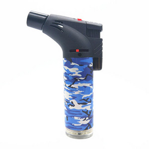 Electronic Roast jobon jet slant torch lighter with Gas Refillable