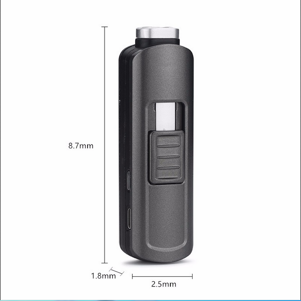 Mini stick USB rechargeable windproof electric arc lighter for Kitchen BBQ