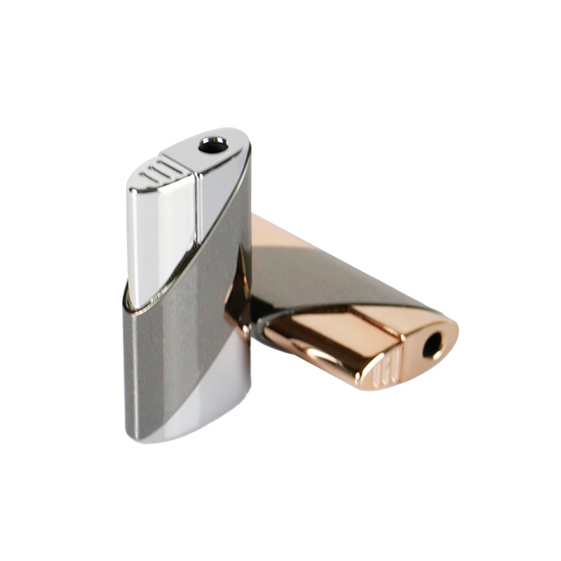 Best Selling Custom Logos Butane Windproof Fashionable Metal Cigar Lighters