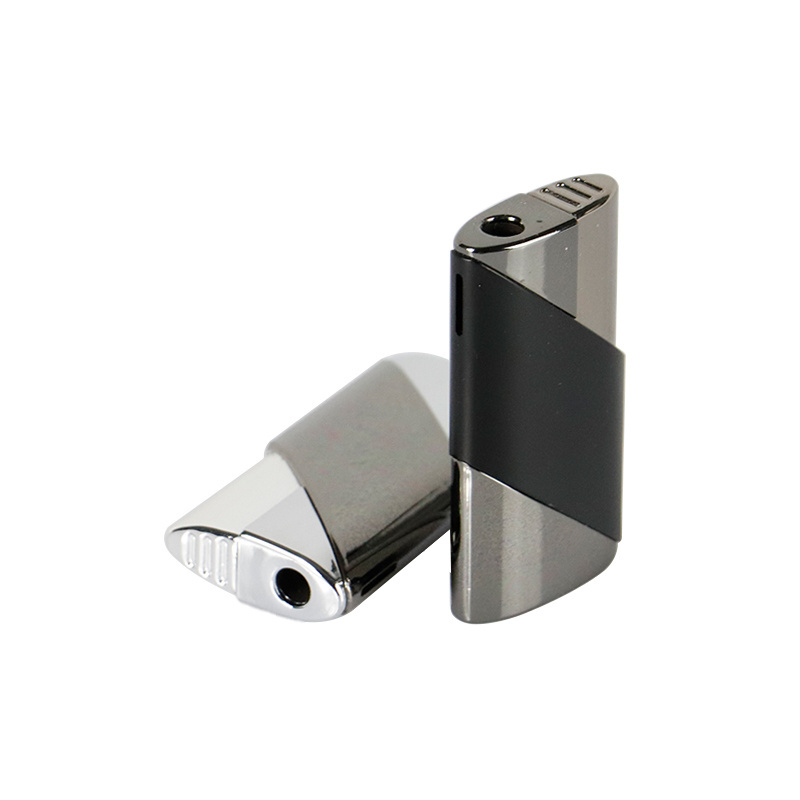 Best Selling Custom Logos Butane Windproof Fashionable Metal Cigar Lighters