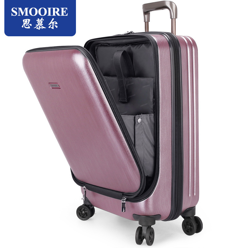 25 inches single luggage hinomoto luggage wheels front open 100% polypropylene business beauty