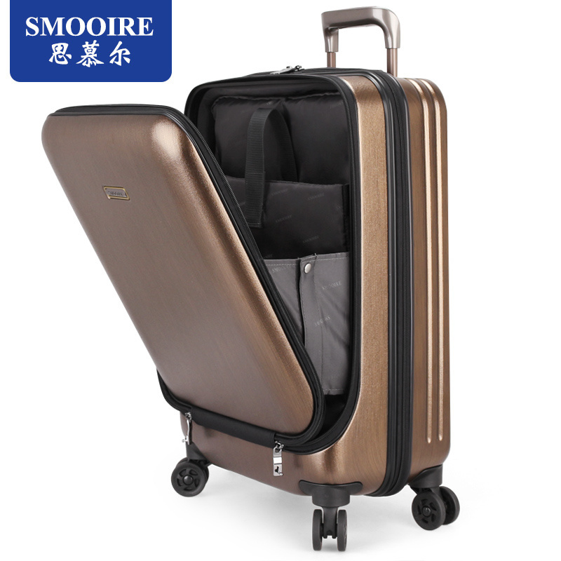 25 inches single luggage hinomoto luggage wheels front open 100% polypropylene business beauty